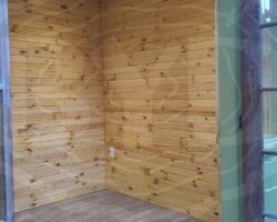 pine T&G throughout center section - READY to turn over