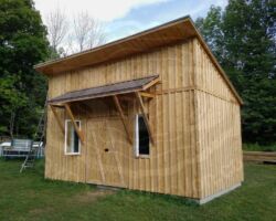 12x21 Cedar Board and Batten Shed