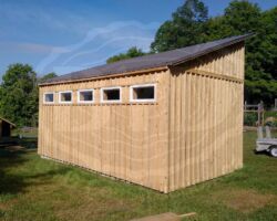 12x21 Cedar Board and Batten Shed